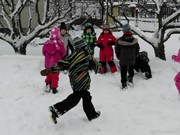 Užíváme si sněhové nadílky